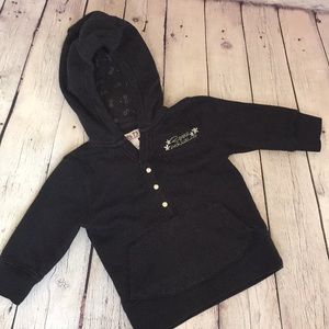 ⚡4/$25 ROOTS 73 Girls Black Hoodie